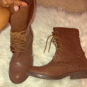 Lace up Combat boots
